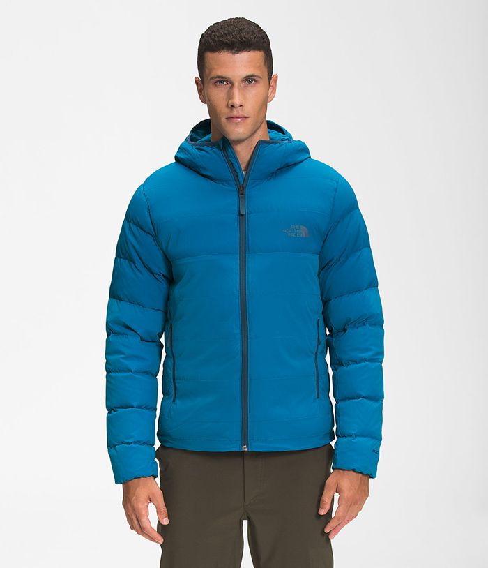 Casaca De Pluma The North Face Hombre Castleview 50/50 Azules - Peru 95832WRKZ